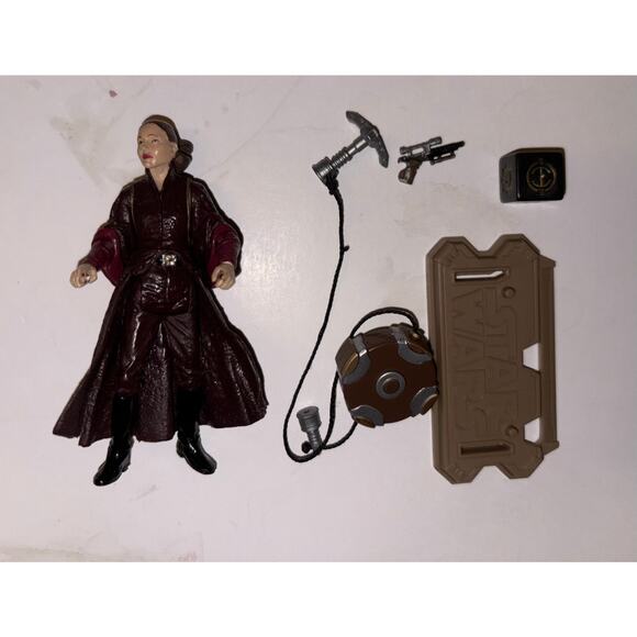 Star Wars episode 1 Padme Amidala figure complete accessories - Picture 1 of 2